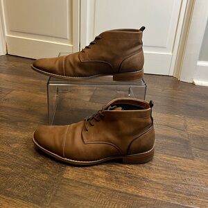 CALL IT SPRING Men’s Sustainable + Vegan Chukka Boots Size Men’s 8 Color Brown